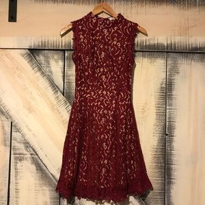 Red Lace Dress